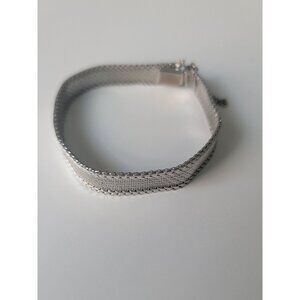 Vintage Monet Silver Tone Bracelet